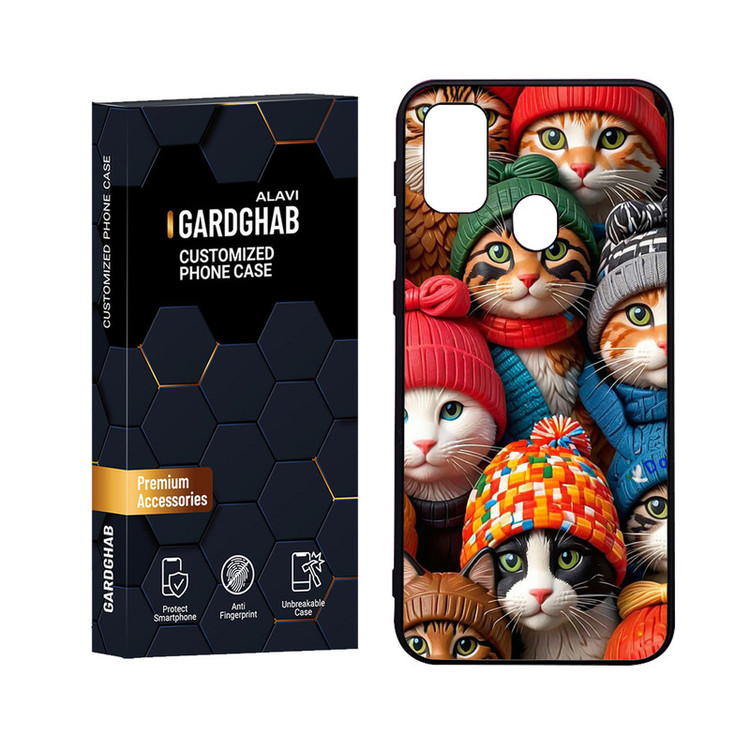 کاور گارد قاب علوی مدل Glass مناسب برای گوشی موبایل سامسونگ Galaxy M30S