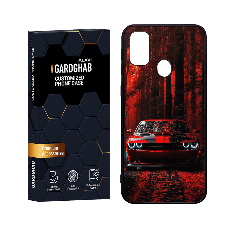 کاور گارد قاب علوی مدل Glass مناسب برای گوشی موبایل سامسونگ Galaxy M30S