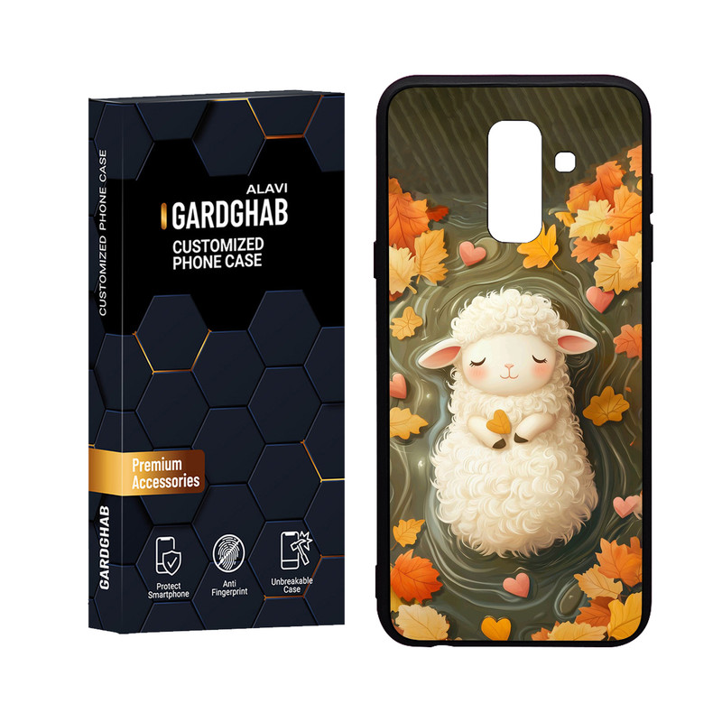 کاور گارد قاب علوی مدل Glass مناسب برای گوشی موبایل سامسونگ Galaxy A6 Plus