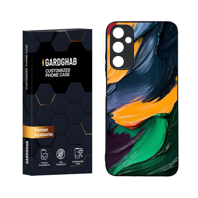 کاور گارد قاب مدل دورژله ای پشت گلس ساده مناسب برای گوشی موبایل سامسونگ Galaxy A05s