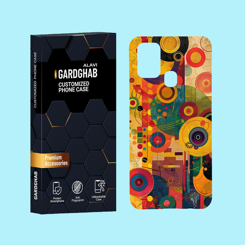 کاور گارد قاب علوی مدل هنری مناسب برای گوشی موبایل سامسونگ Galaxy M31