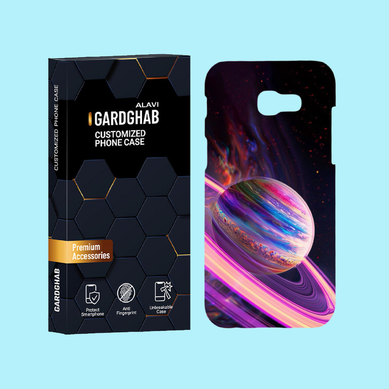 کاور گارد قاب علوی مدل کهکشان مناسب برای گوشی موبایل سامسونگ Galaxy A5 2017 / A520