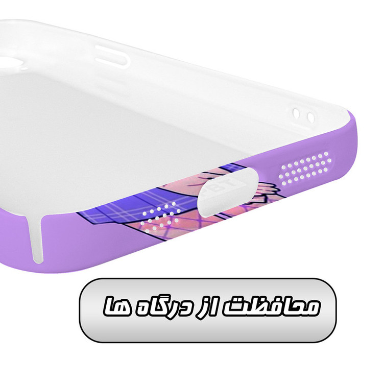 کاور گاردقاب مدل دخترانه مناسب برای گوشی موبایل اپل iphone15