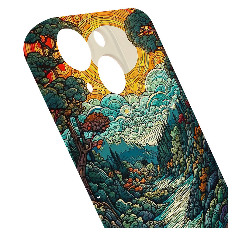کاور گارد قاب مدل هنری مناسب برای گوشی موبایل اپل iPhone 15