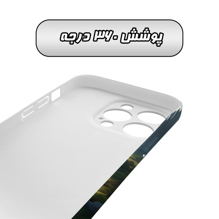 کاور گارد قاب مدل هنری مناسب برای گوشی موبایل اپل iPhone15 pro