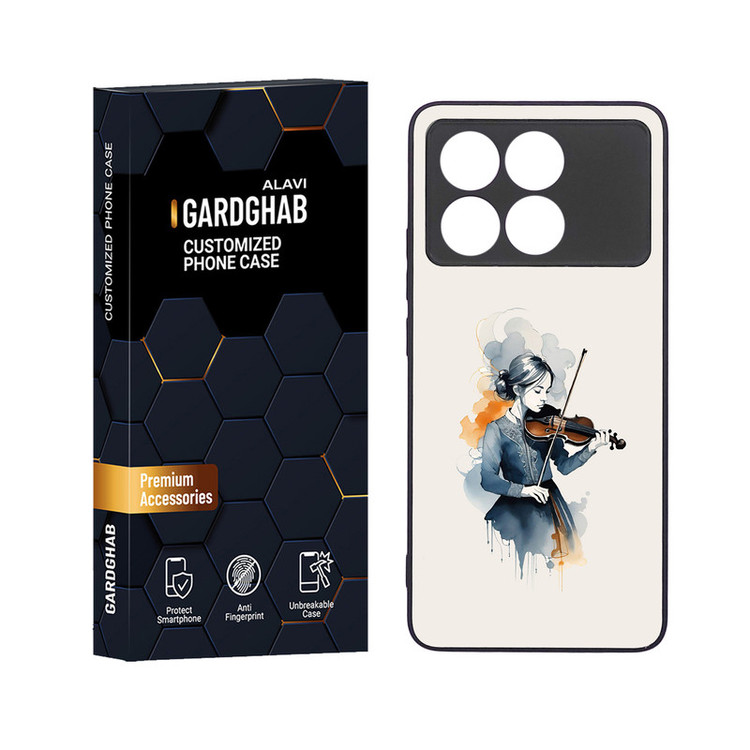 کاور گارد قاب علوی مدل دور ژله ای مناسب برای گوشی موبایل شیائومی Poco X6 Pro