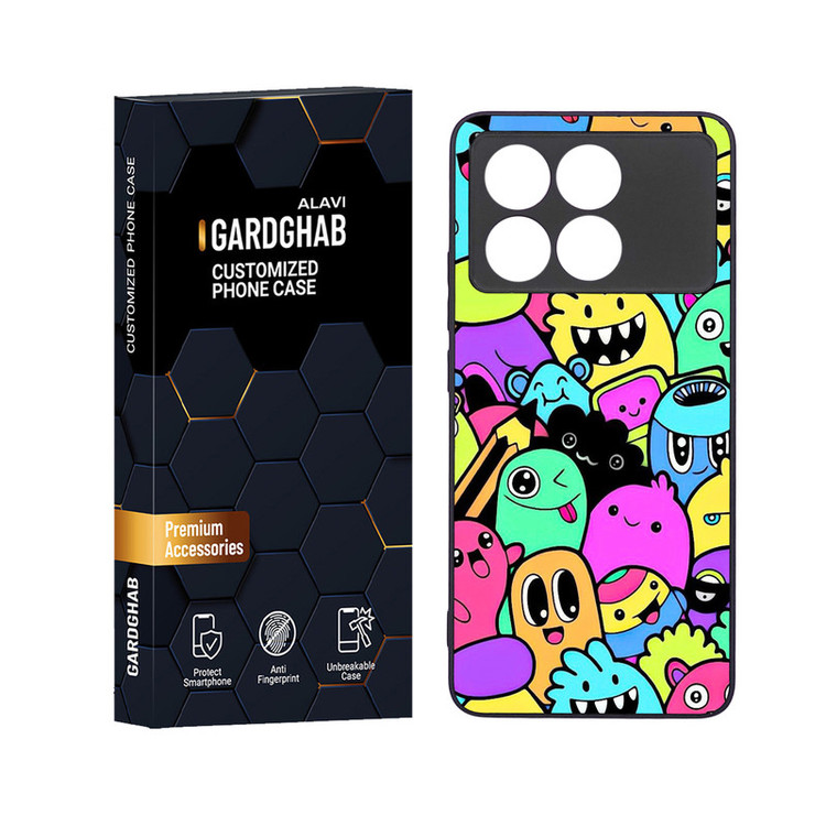 کاور گارد قاب علوی مدل دور ژله ای مناسب برای گوشی موبایل شیائومی Poco X6 Pro