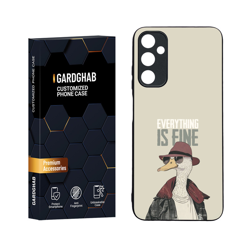 کاور گارد قاب مدل دورژله ای پشت گلس پسرانه مناسب برای گوشی موبایل سامسونگ Galaxy A05s