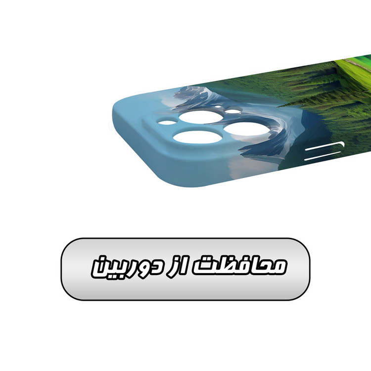 کاور گارد قاب مدل هنری مناسب برای گوشی موبایل اپل iPhone 15 Promax