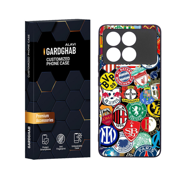 کاور گارد قاب علوی مدل دور ژله ای مناسب برای گوشی موبایل شیائومی Poco X6 Pro