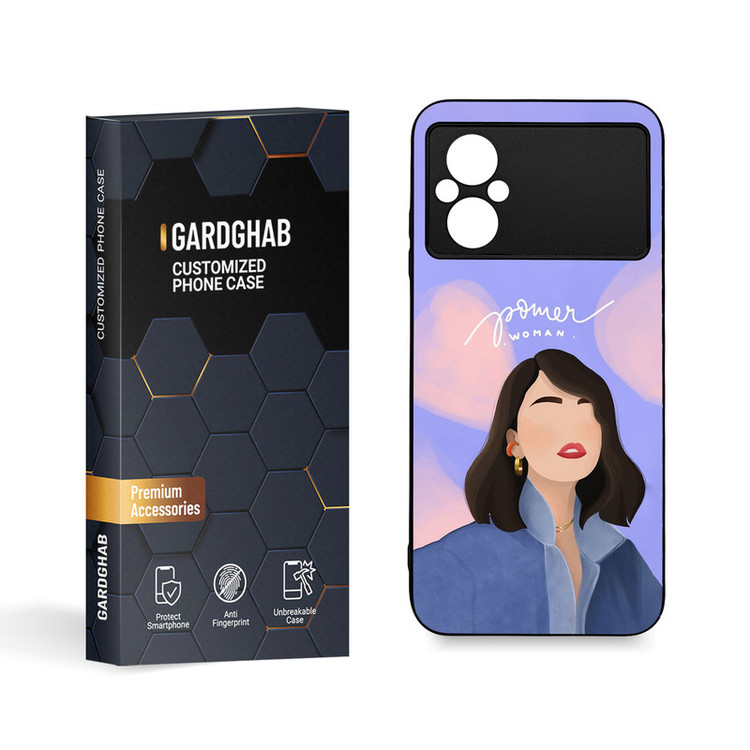 کاور گارد قاب مدل دخترانه مناسب برای گوشی موبایل شیائومی Poco M4 5G / M5 4G