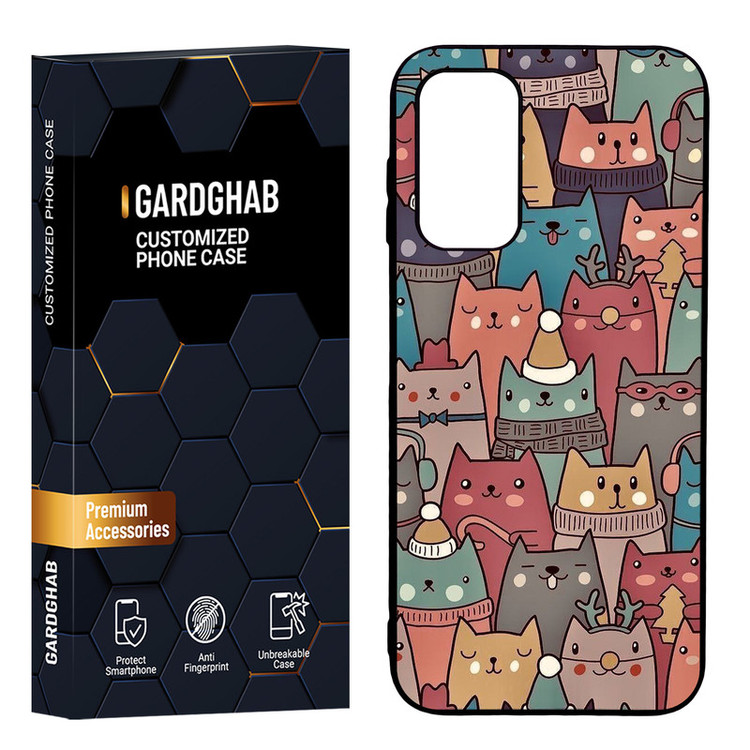کاور گارد قاب مدل دور ژله ای فانتزی مناسب برای گوشی موبایل سامسونگ Galaxy A14