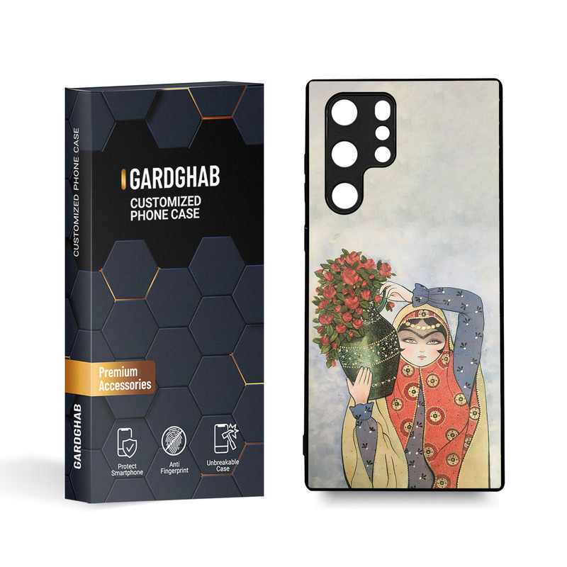 کاور گارد قاب مدل دخترانه مناسب برای گوشی موبایل سامسونگ Galaxy S22 Ultra