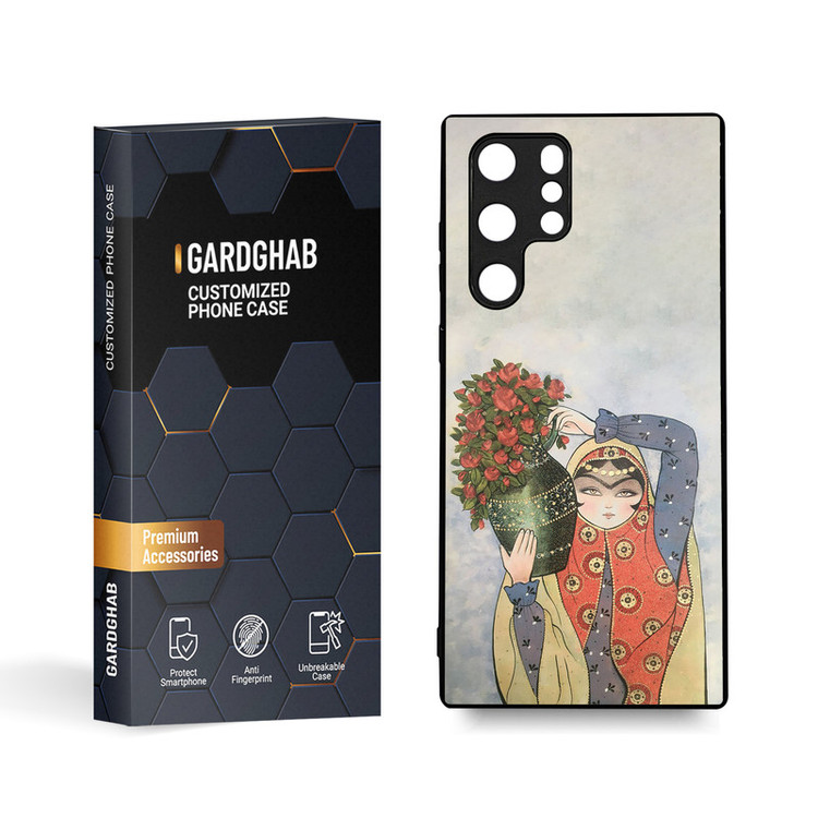 کاور گارد قاب مدل دخترانه مناسب برای گوشی موبایل سامسونگ Galaxy S22 Ultra