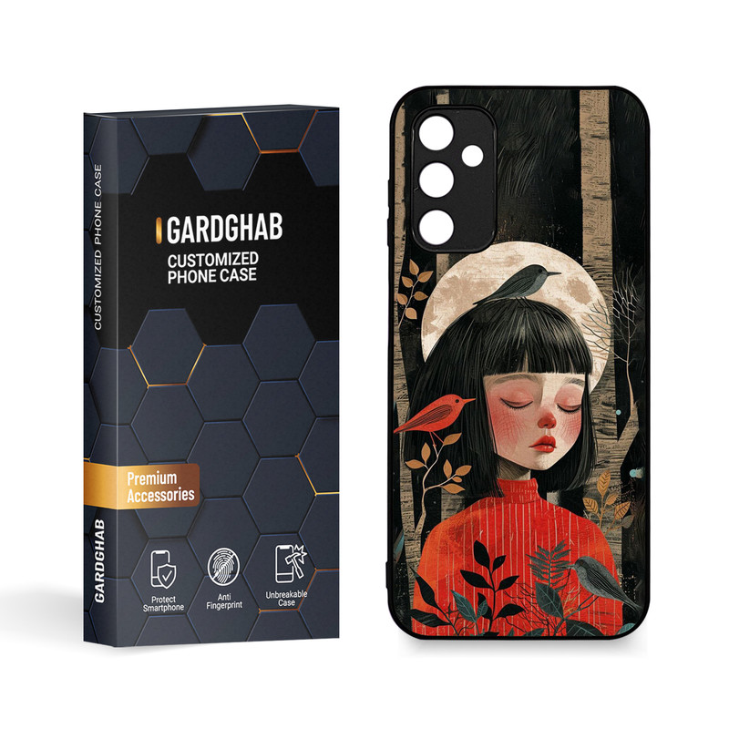 کاور گارد قاب مدل دخترانه مناسب برای گوشی موبایل سامسونگ Galaxy A14