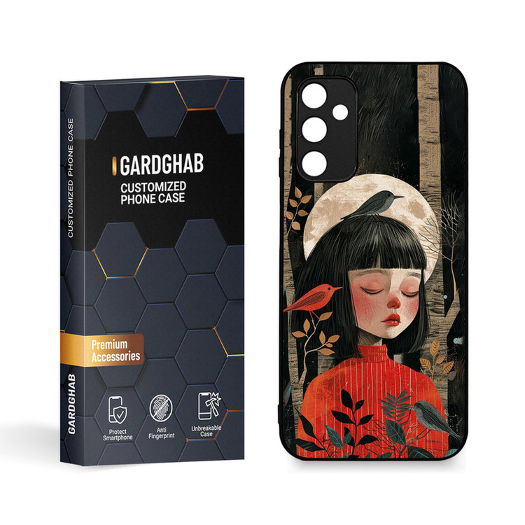 کاور گارد قاب مدل دخترانه مناسب برای گوشی موبایل سامسونگ Galaxy A14