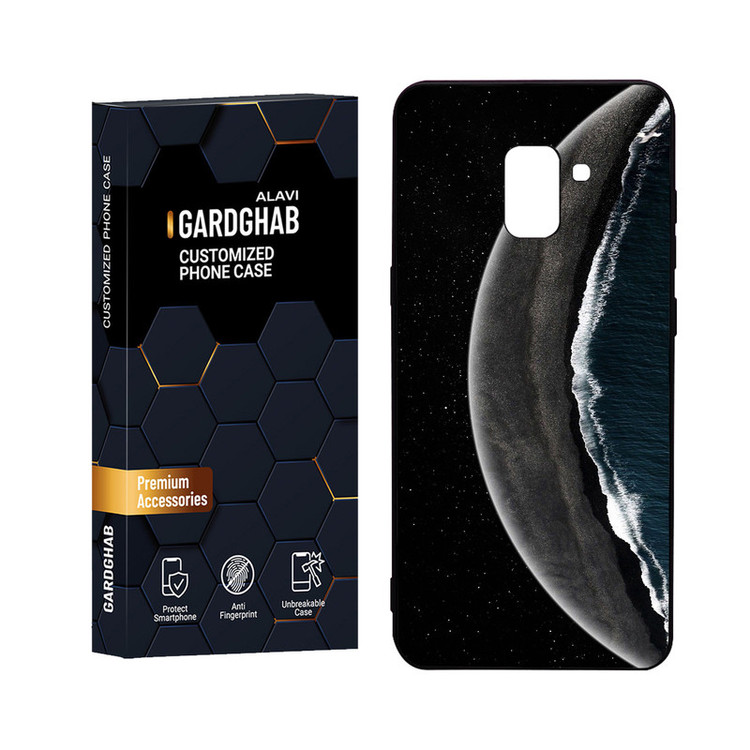 کاور گارد قاب علوی مدل Glass مناسب برای گوشی موبایل سامسونگ Galaxy A8 Plus