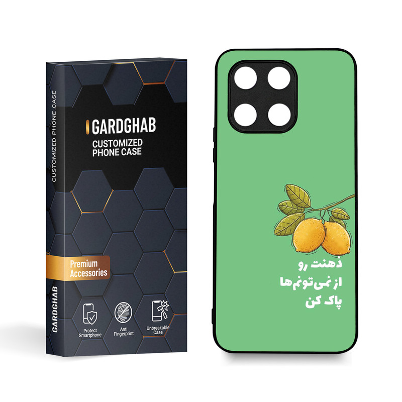 کاور گارد قاب مدل تکست مناسب برای گوشی موبایل آنر X6A