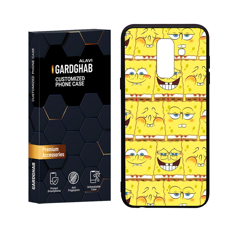 کاور گارد قاب علوی مدل Glass مناسب برای گوشی موبایل سامسونگ Galaxy J8 2018