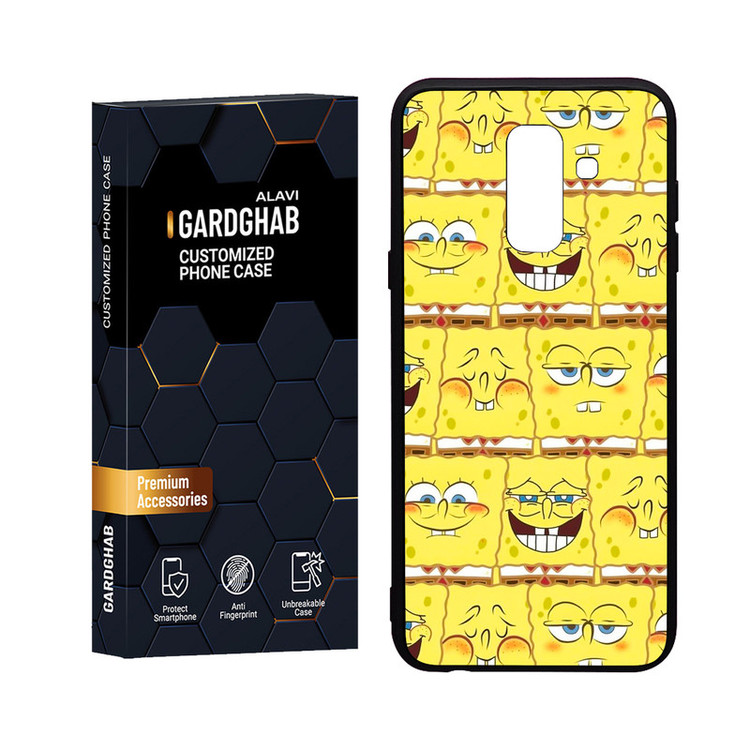 کاور گارد قاب علوی مدل Glass مناسب برای گوشی موبایل سامسونگ Galaxy J8 2018