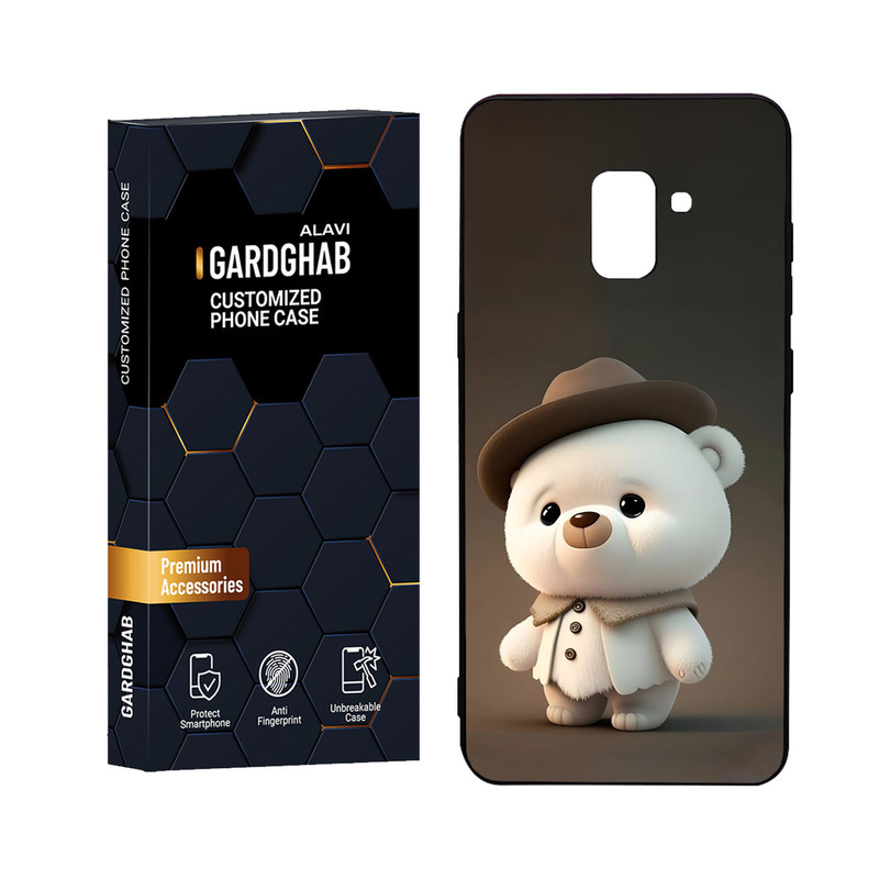کاور گارد قاب علوی مدل Glass مناسب برای گوشی موبایل سامسونگ Galaxy A8 Plus