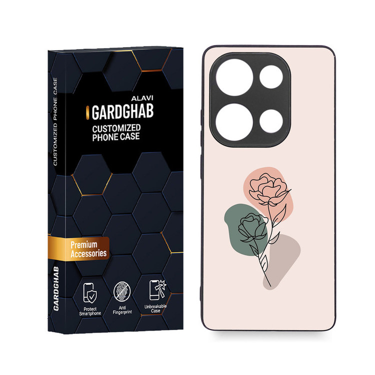 کاور گارد قاب علوی مدل دور ژله ای مناسب برای گوشی موبایل شیائومی Redmi Note 13 Pro 4G