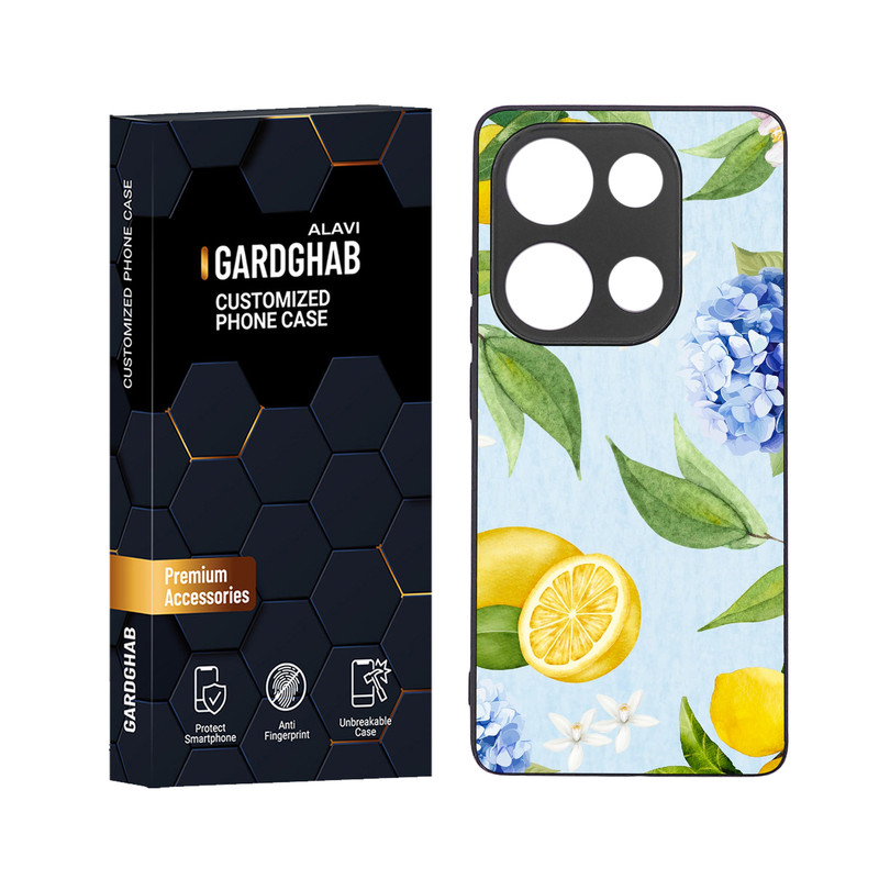کاور گارد قاب علوی مدل دور ژله ای مناسب برای گوشی موبایل شیائومی Redmi Note 13 Pro 4G