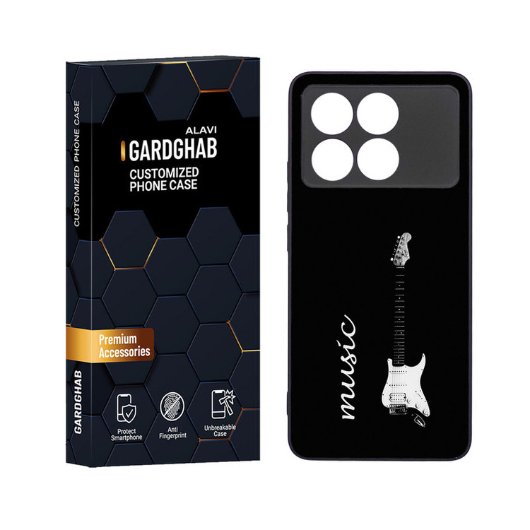 کاور گارد قاب علوی مدل دور ژله ای مناسب برای گوشی موبایل شیائومی Poco X6 Pro