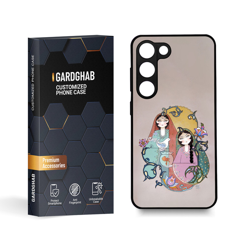کاور گارد قاب مدل دخترانه مناسب برای گوشی موبایل سامسونگ Galaxy S23