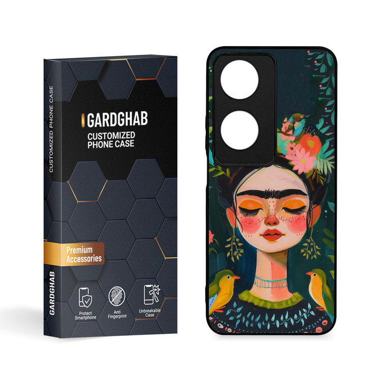کاور گارد قاب مدل دخترانه مناسب برای گوشی موبایل آنر X7B