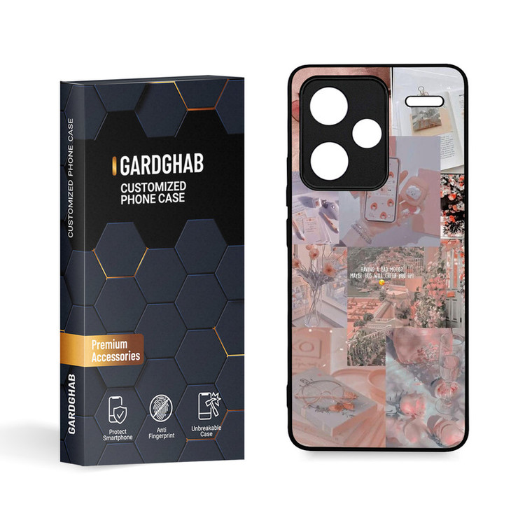 کاور گارد قاب مدل دخترانه مناسب برای گوشی موبایل شیائومی Redmi Note 13 Pro Plus 5G