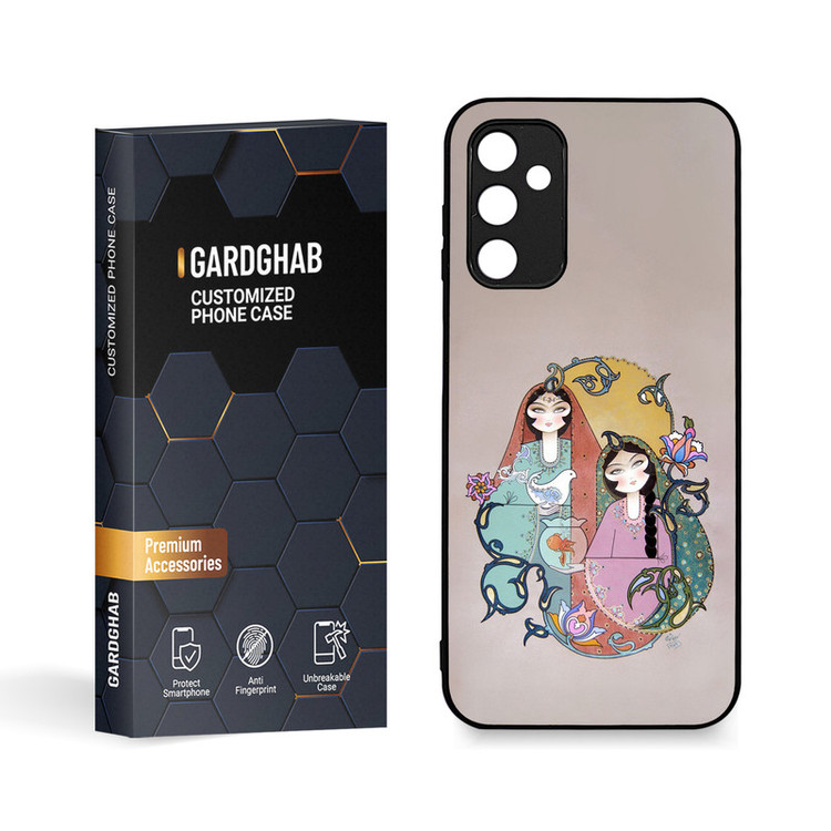 کاور گارد قاب مدل دخترانه مناسب برای گوشی موبایل سامسونگ Galaxy A14