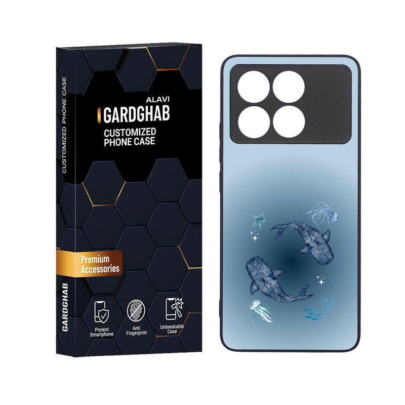 کاور گارد قاب علوی مدل دور ژله ای مناسب برای گوشی موبایل شیائومی Poco X6 Pro