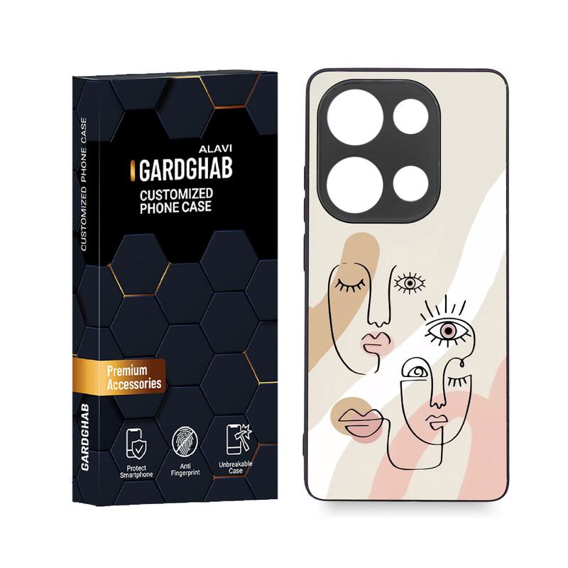 کاور گارد قاب علوی مدل دور ژله ای مناسب برای گوشی موبایل شیائومی Redmi Note 13 Pro 4G