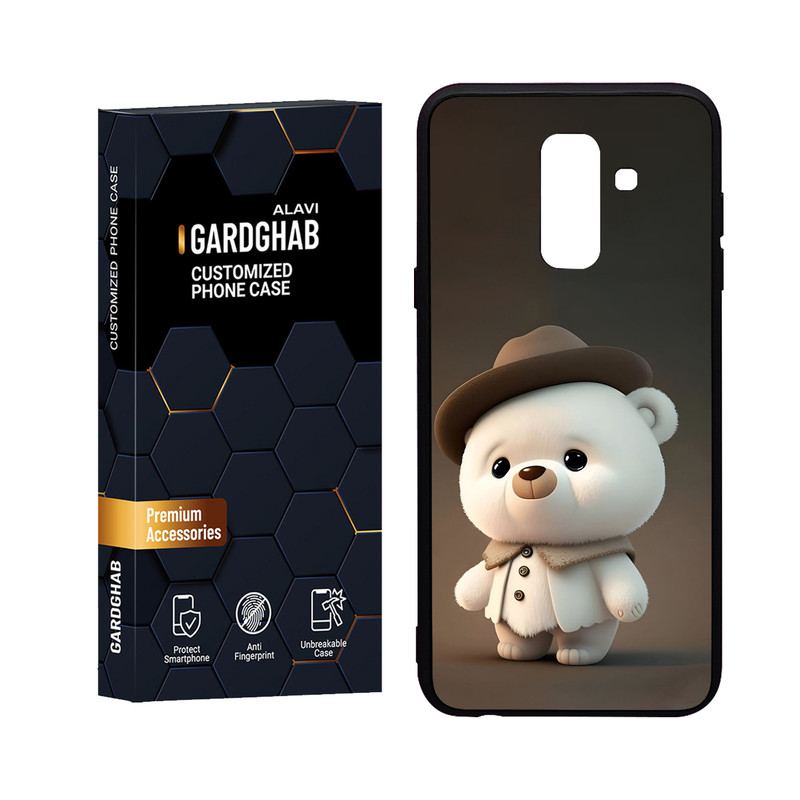 کاور گارد قاب علوی مدل Glass مناسب برای گوشی موبایل سامسونگ Galaxy A6 Plus