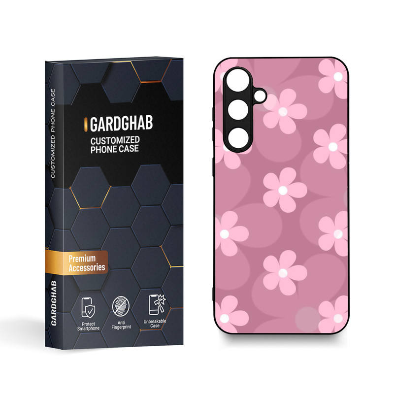 کاور گارد قاب طرح گل مناسب برای گوشی موبایل سامسونگ Galaxy S23 FE