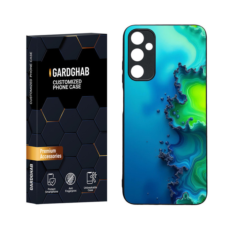 کاور گارد قاب مدل دورژله ای پشت گلس ساده مناسب برای گوشی موبایل سامسونگ Galaxy A05s