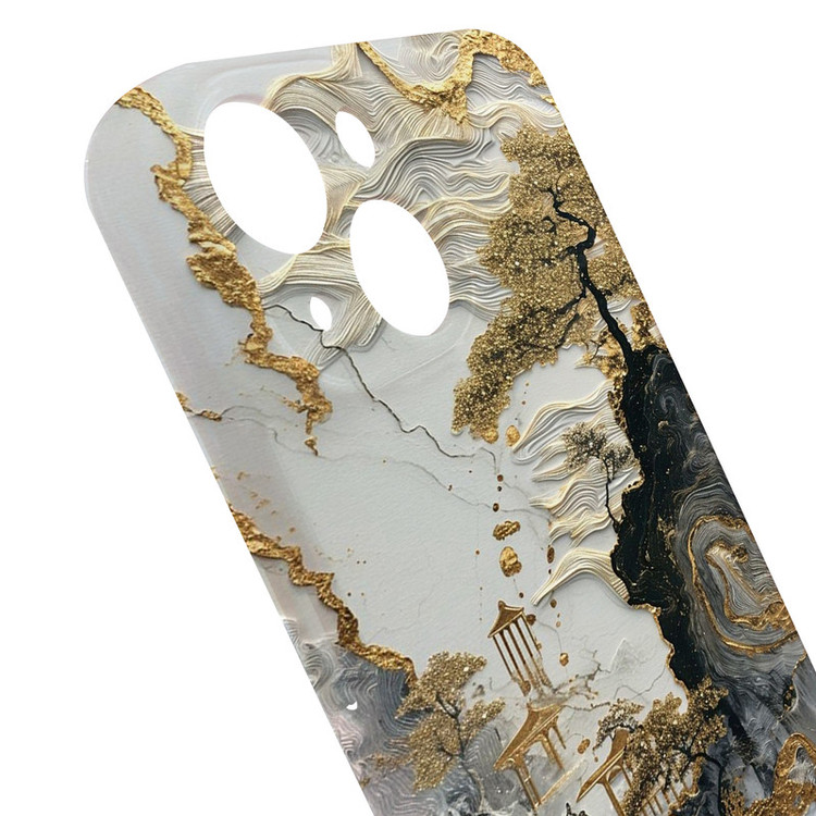 کاور گاردقاب مدل هنری مناسب برای گوشی موبایل اپل iPhone15 plus