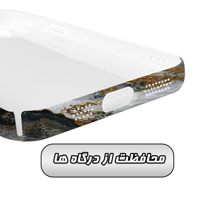 کاور گاردقاب مدل هنری مناسب برای گوشی موبایل اپل iPhone15 plus