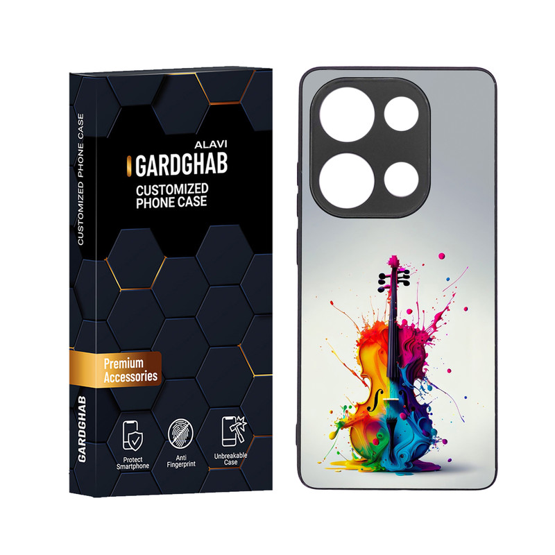 کاور گارد قاب علوی مدل دور ژله ای مناسب برای گوشی موبایل شیائومی Redmi Note 13 Pro 4G