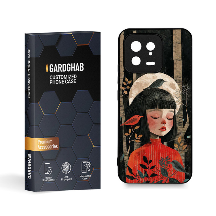 کاور گارد قاب مدل دخترانه مناسب برای گوشی موبایل شیائومی Mi 13 5G