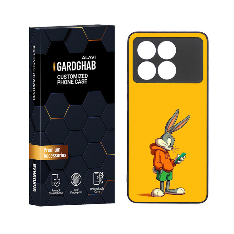 کاور گارد قاب علوی مدل دور ژله ای مناسب برای گوشی موبایل شیائومی Poco X6 Pro