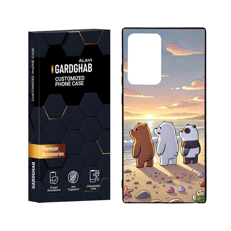 کاور گارد قاب علوی مدل Glass مناسب برای گوشی موبایل سامسونگ Galaxy Note 20 Ultra