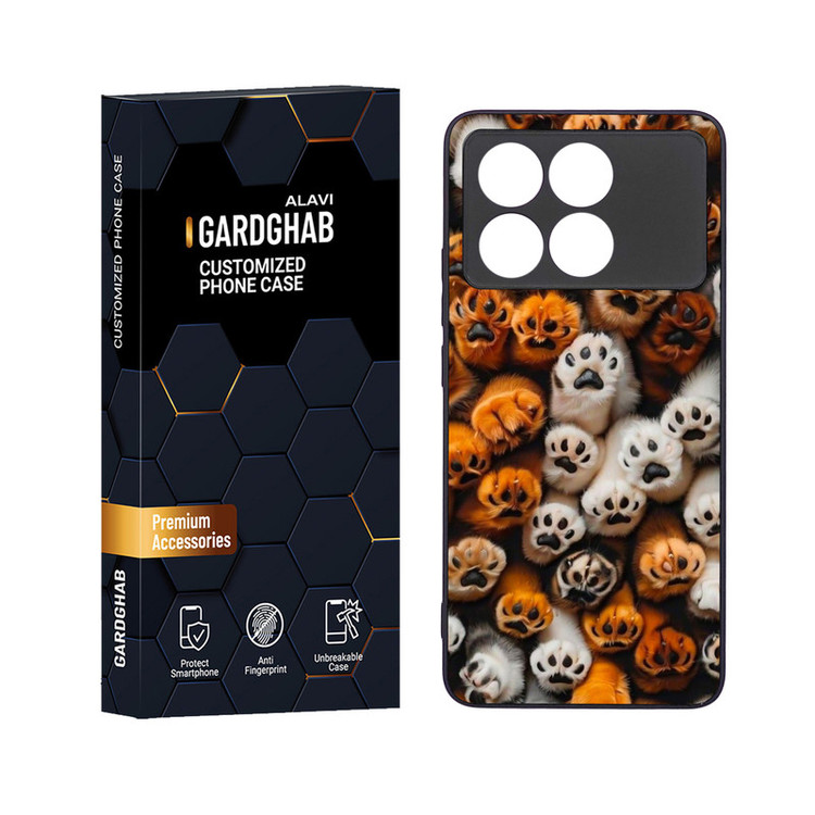 کاور گارد قاب علوی مدل دور ژله ای مناسب برای گوشی موبایل شیائومی Poco X6 Pro
