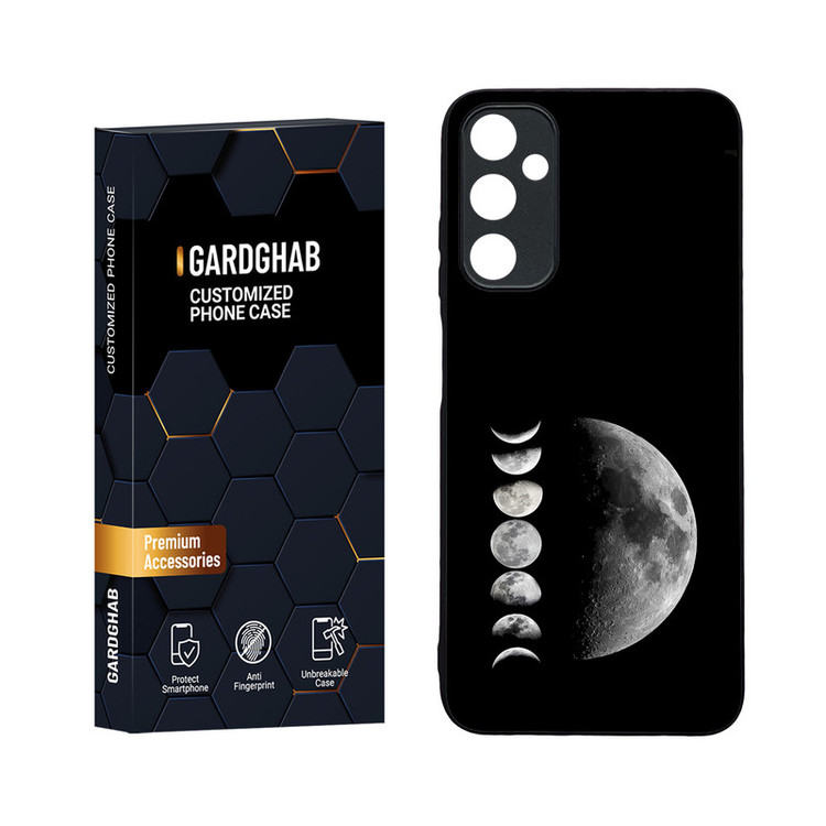 کاور گارد قاب مدل دورژله ای پشت گلس کهکشان مناسب برای گوشی موبایل سامسونگ Galaxy A05s
