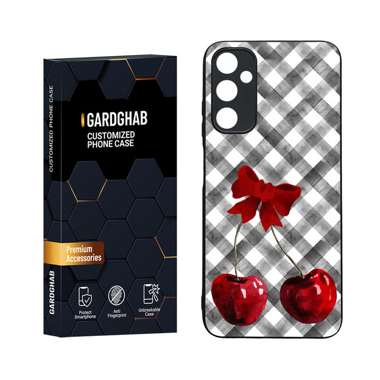 کاور گارد قاب مدل دورژله ای پشت گلس دخترانه مناسب برای گوشی موبایل سامسونگ Galaxy A05s