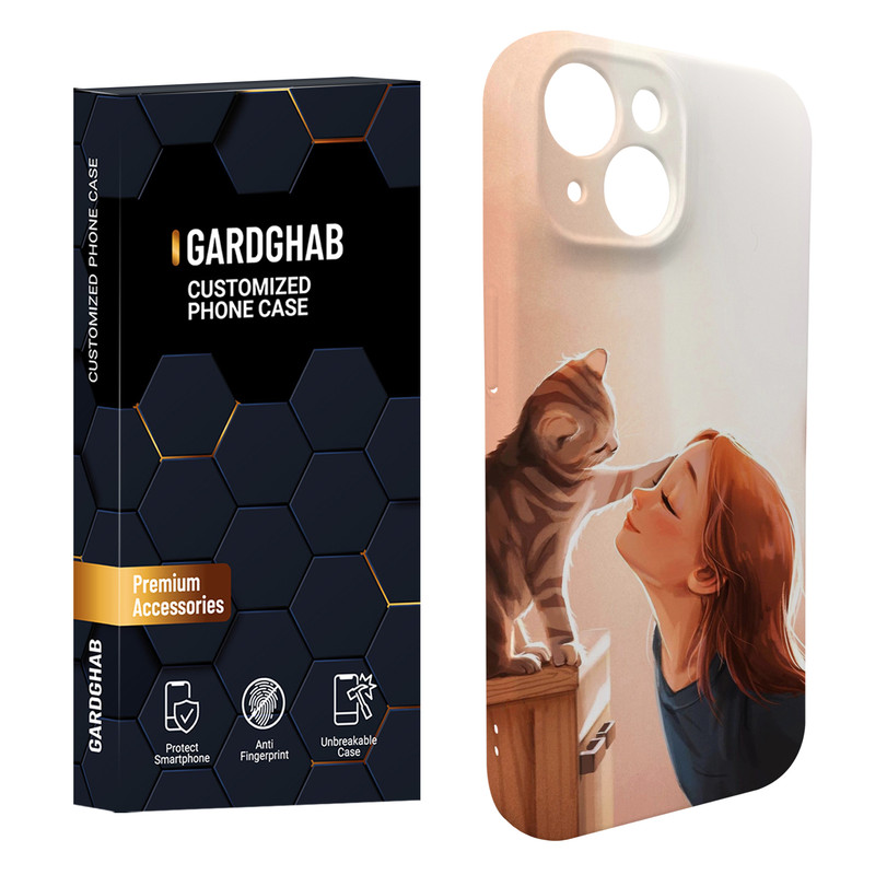 کاور گارد قاب مدل دخترانه مناسب برای گوشی موبایل اپل IPhone 14 Plus