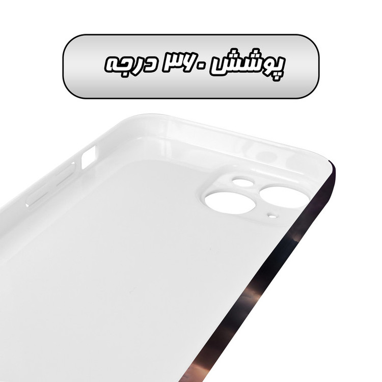کاور گاردقاب مدل هنری مناسب برای گوشی موبایل اپل iPhone15 plus