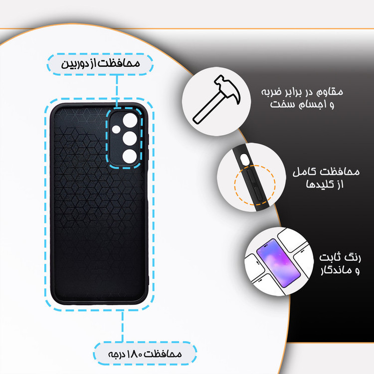 کاور گارد قاب مدل فانتزی مناسب برای گوشی موبایل سامسونگ Galaxy A24 4G