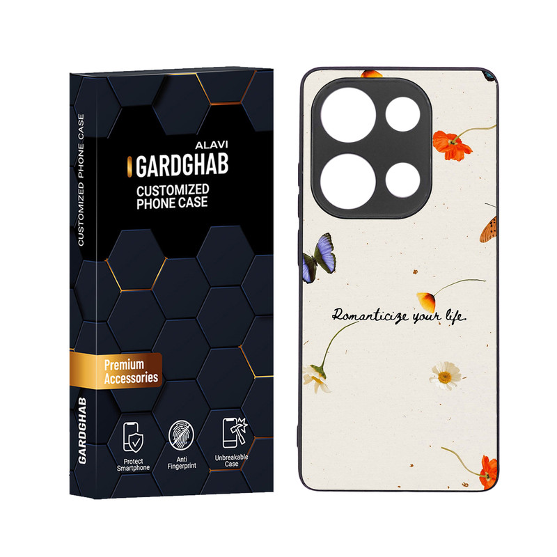 کاور گارد قاب علوی مدل دور ژله ای مناسب برای گوشی موبایل شیائومی Redmi Note 13 Pro 4G